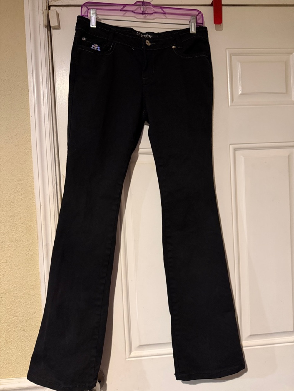 Vintage Dereon Black Bootcut Jeans.